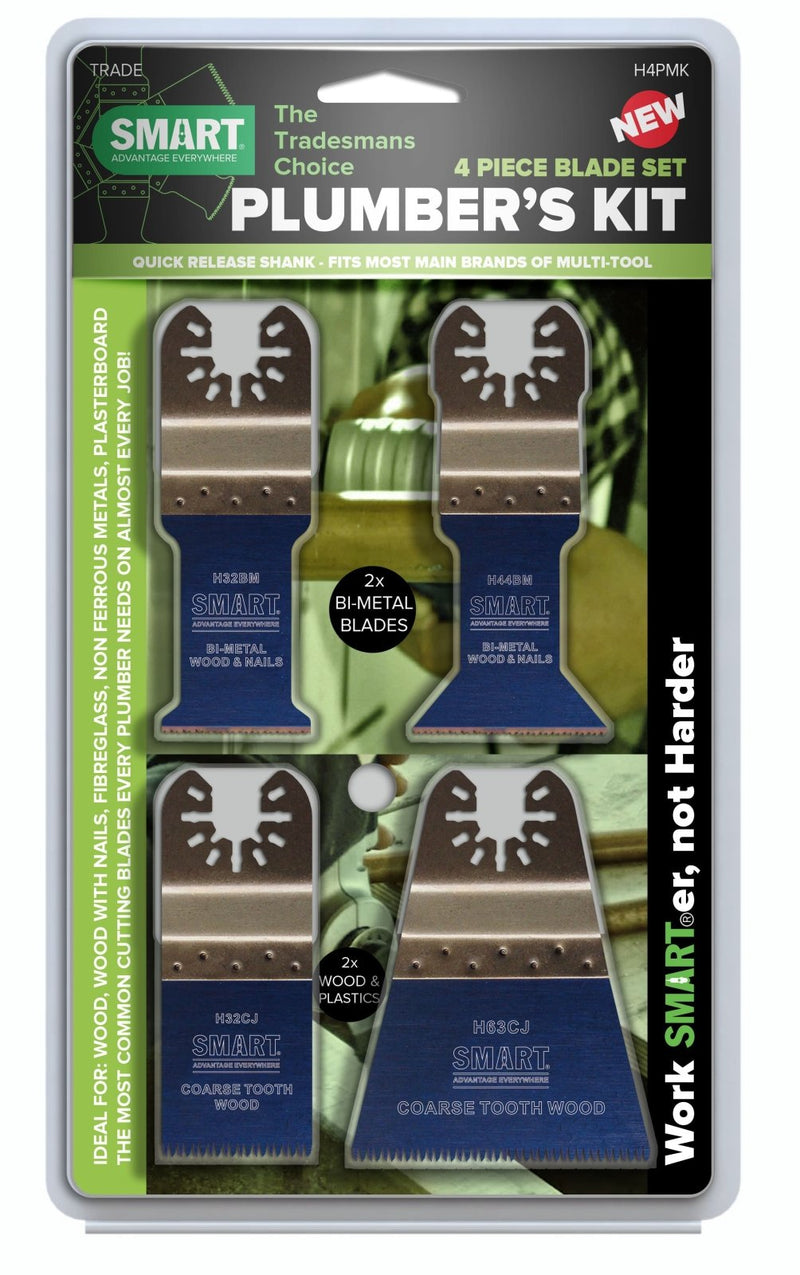 Smart Trade 4 Piece Plumber's Kit - H4PMK - Tool Monster