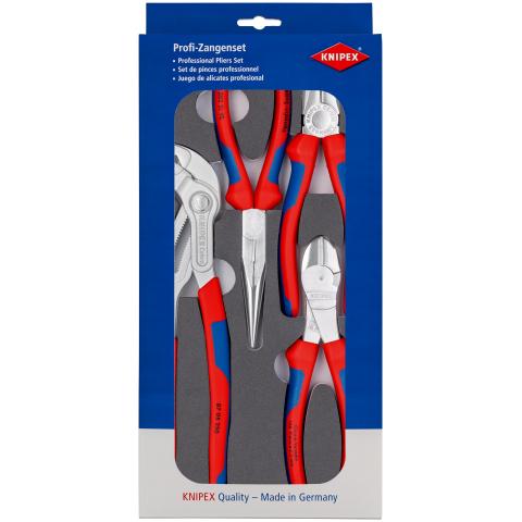 Knipex Set of pliers In a foam tray - 00 20 01 V17 - Tool Monster