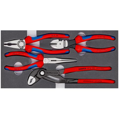 Set of pliers In a foam tray - 00 20 01 V15 Tool Monster