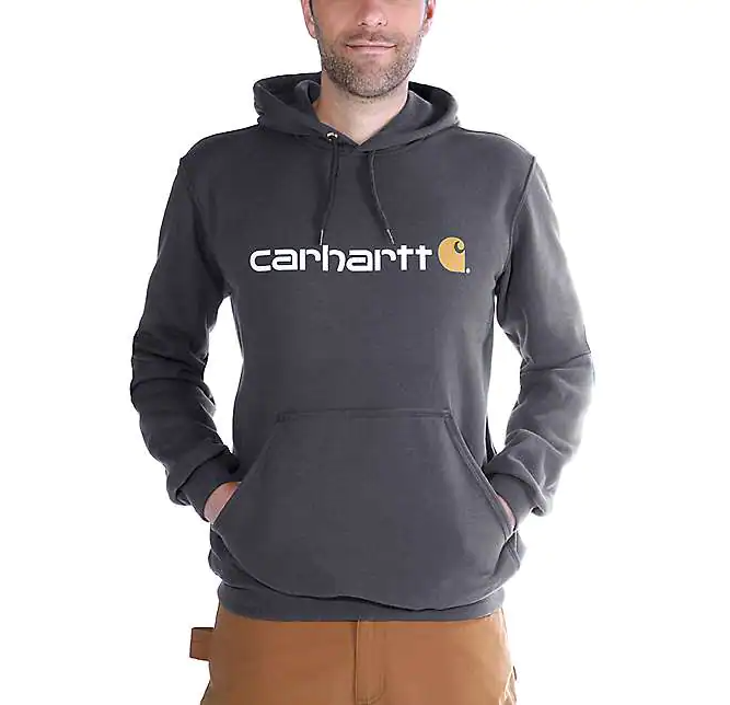 Carhartt® široka trenirka srednje težine Carbon Heather #100074