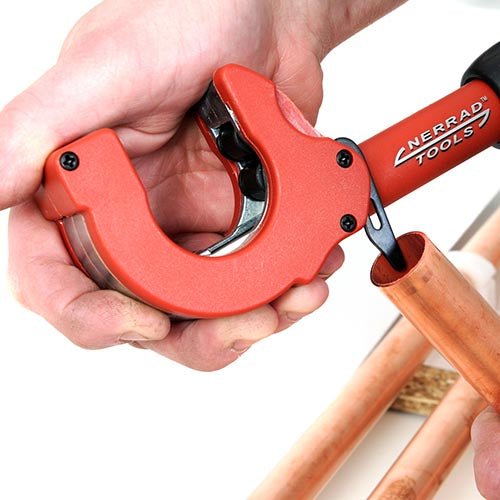 Nerrad Tools Adjustable Ratchet Action Copper/Inox Tube Cutter - Tool Monster