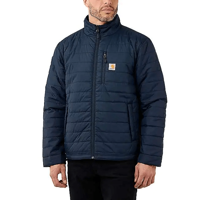Carhartt® Rain Defender® Relaxed Fit Lightweight Insulated Jacket Navy 102208 - Tool Monster