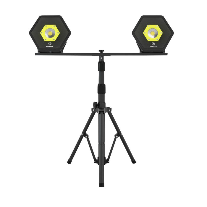 TRIPOD-DBL Double Head Extendable Tripod for Site Lights Tool Monster