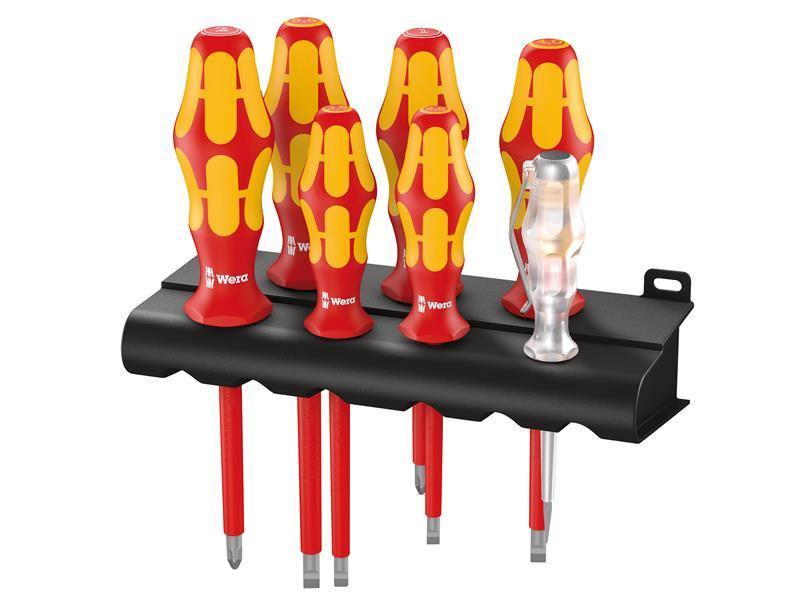 Kraftform 160 i/165 i/7 VDE  7 Piece Screwdriver Set SL/PZ Tool Monster