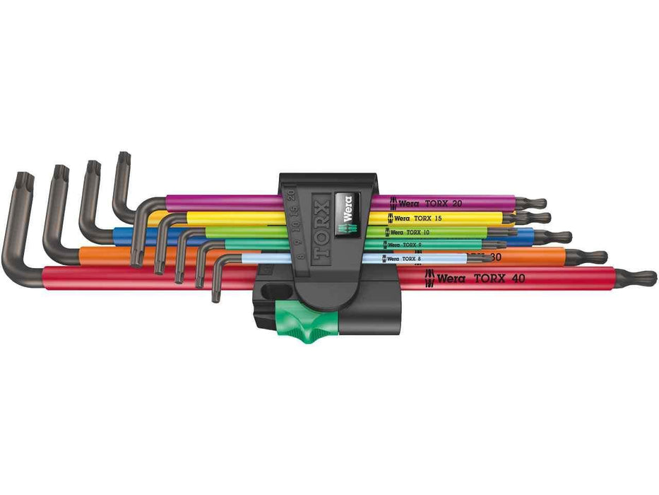 Multicolour TORX 967SL/9 Socket 9 Piece Allen Key Set Tool Monster
