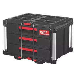 Milwaukee PACKOUT™ 3 Drawer Tool Box - 4932472130 - Tool Monster
