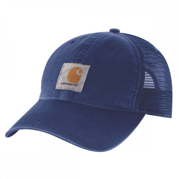 Carhartt® platnena mrežasta stražnja kapa Scout Blue