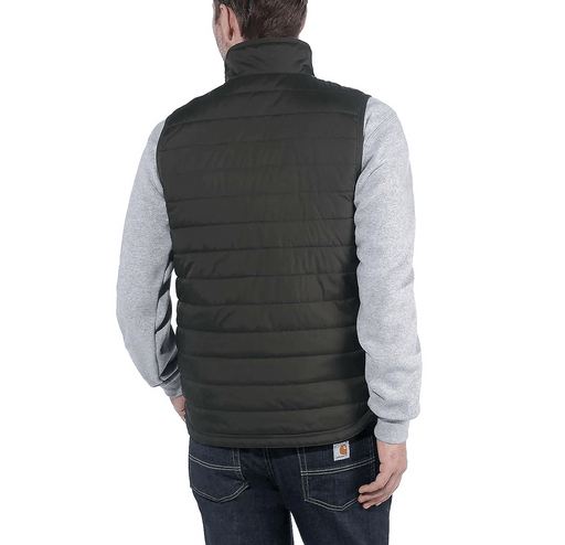 Carhartt® Rain Defender® Relaxed Fit Lightweight Insulated Vest Black - Tool Monster