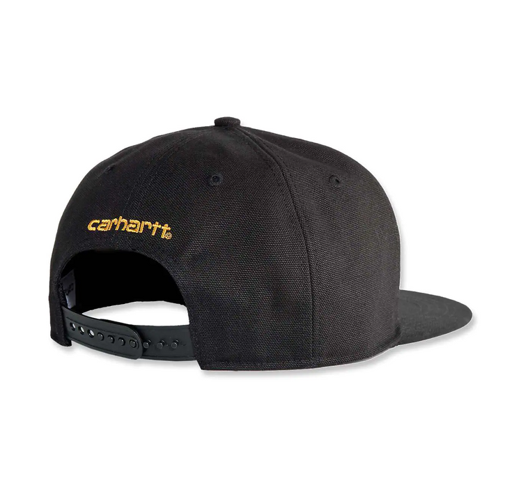 Carhartt® platnena čvrsta kapa s ravnim obodom