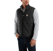 Carhartt® Rain Defender® Relaxed Fit Lightweight Insulated Vest Black - Tool Monster