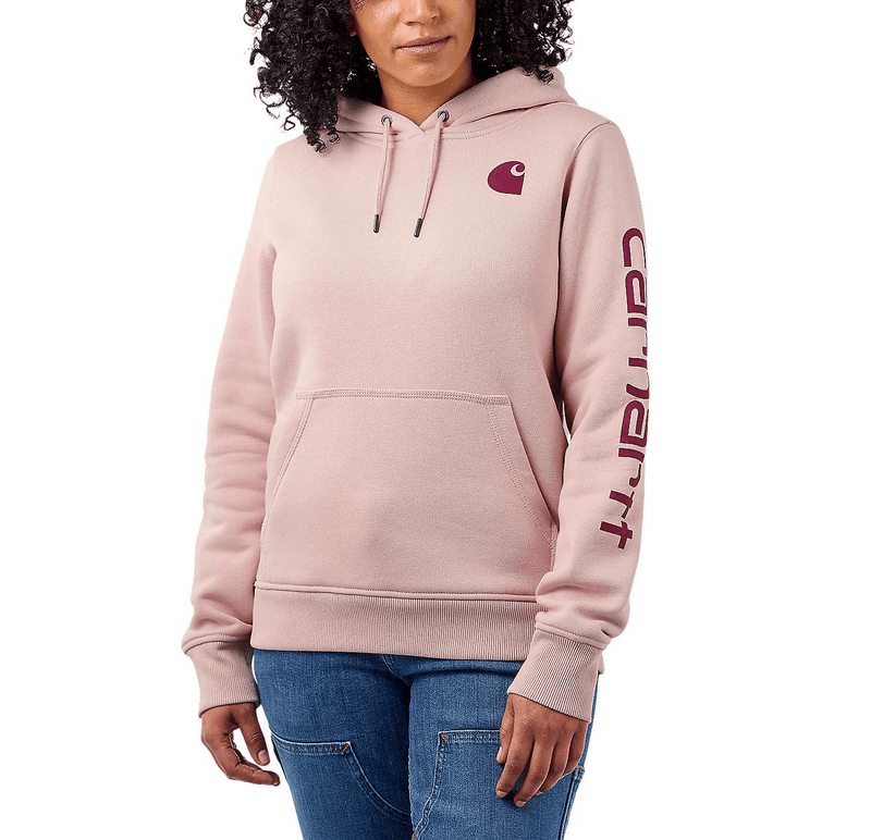 Carhartt® Womens Relaxed Fit Midweight Logo Sleeve Graphic Sweatshirt - Tool Monster