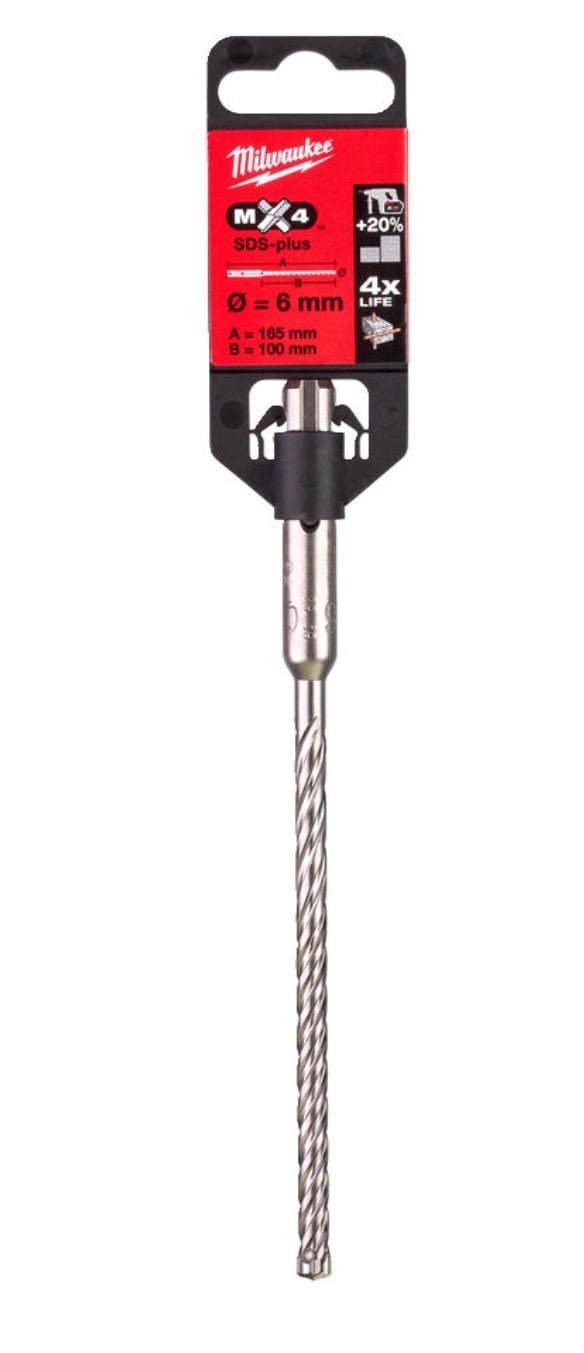 Milwaukee MX4 Hammer Drill Bit SDS Plus - Tool Monster