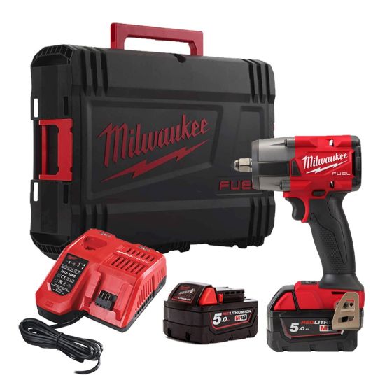 MILWAUKEE M18 FMTIW2F12-502X 18V 1/2" IMPACT WRENCH WITH FRICTION RING