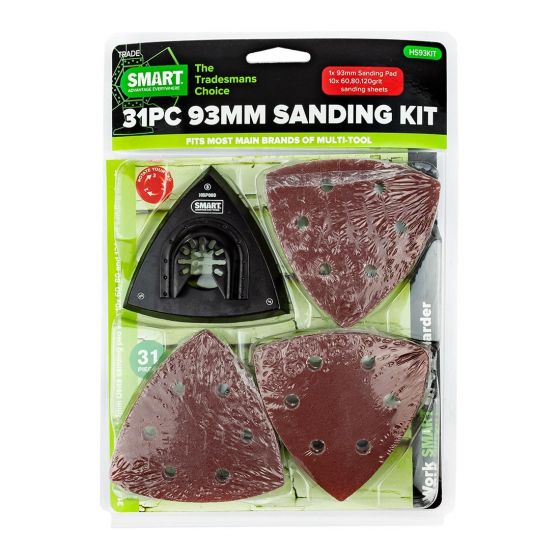 Smart Trade 93mm Complete Sanding Kit - 31pc - HS93KIT