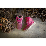 Steel Blue Ladies Work Boots Southern Cross S3 - Pink - Tool Monster