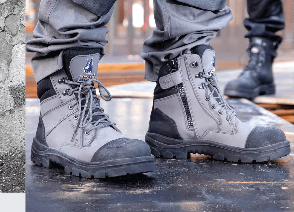 Steel blue hot sale boots southern cross