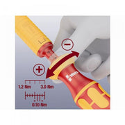 Wera Tools 05074757001 Kraftform Kompakt VDE Adjustable Torque Screwdriver 1.7 - 3.5Nm - Tool Monster